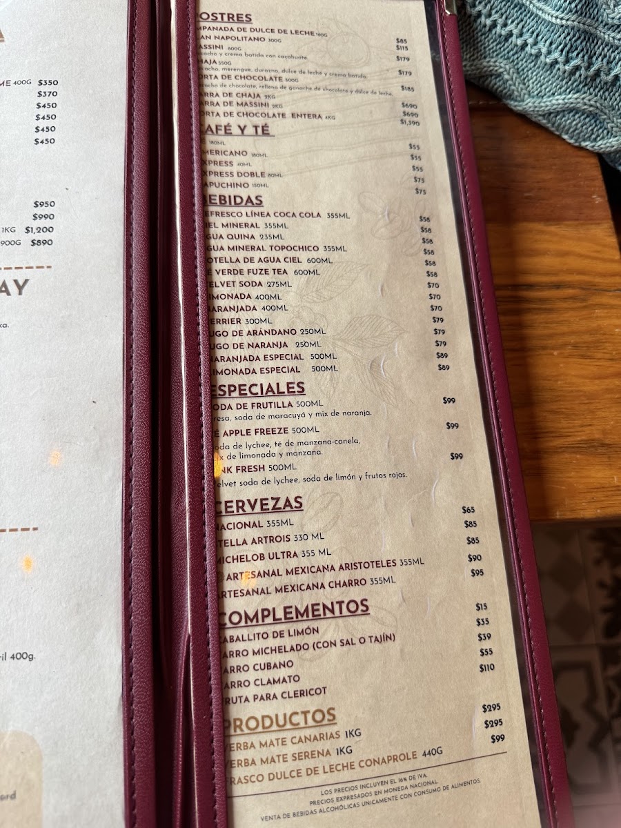 Don Asado Patriotismo Menu - Image 5