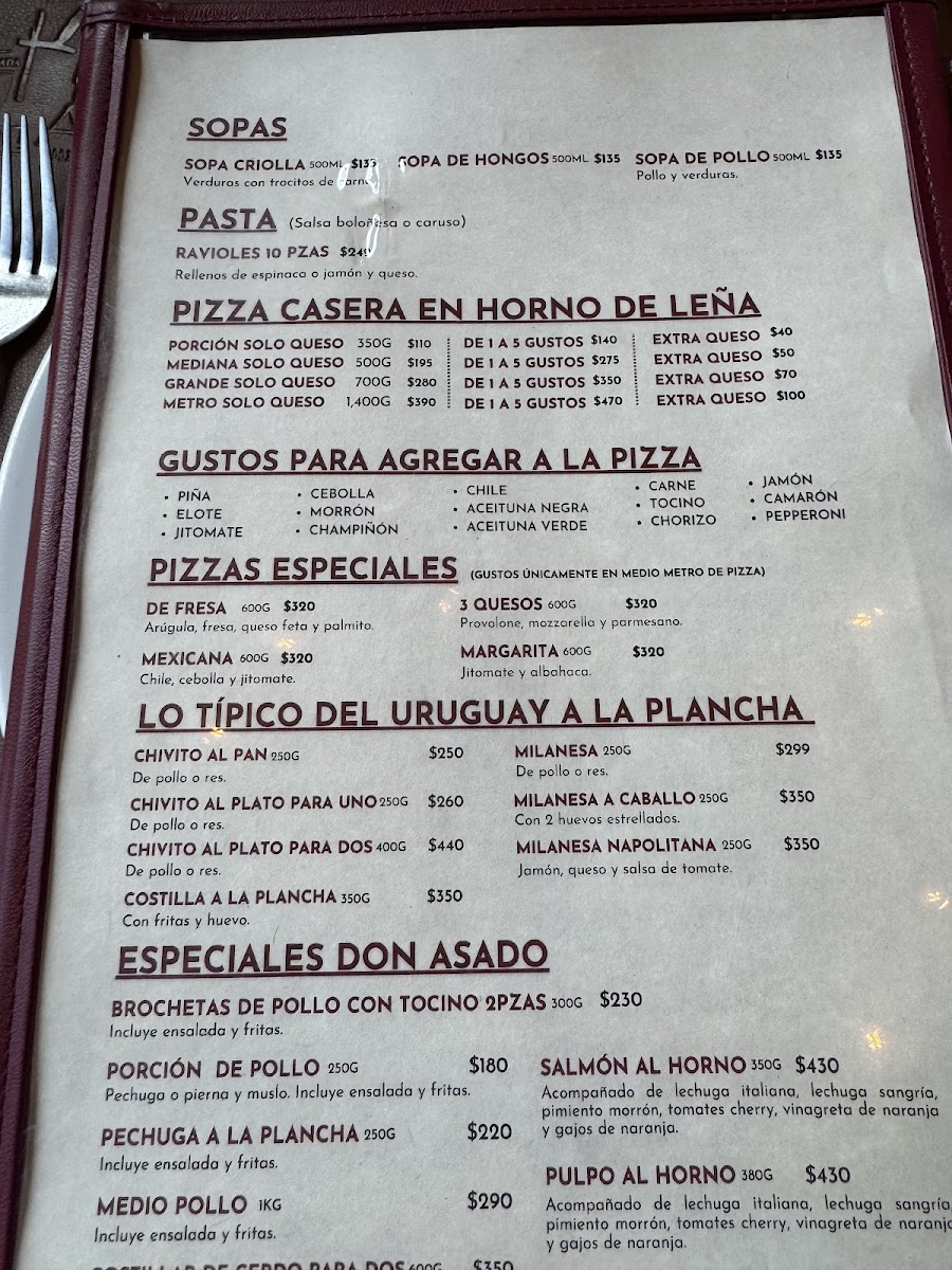 Don Asado Patriotismo Menu - Image 6